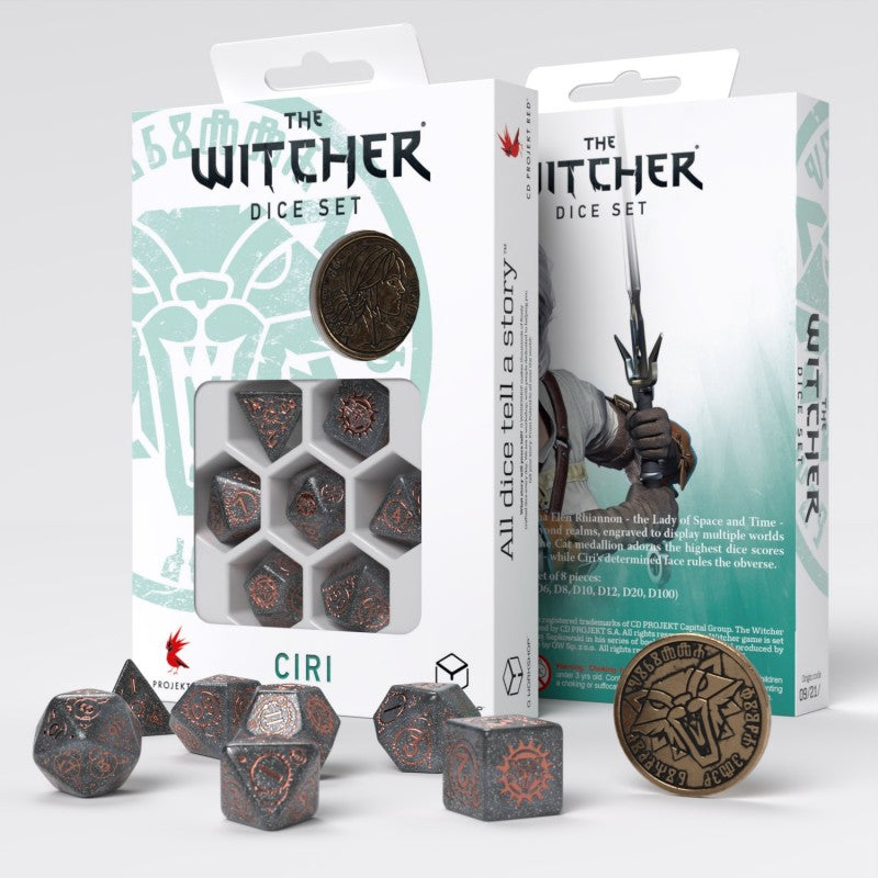 The Witcher Dice Set. Ciri - Elder Blood (Preorder)