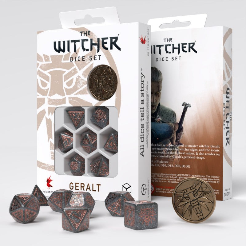 The Witcher Dice Set. Geralt - Price of Neutrality (Preorder)