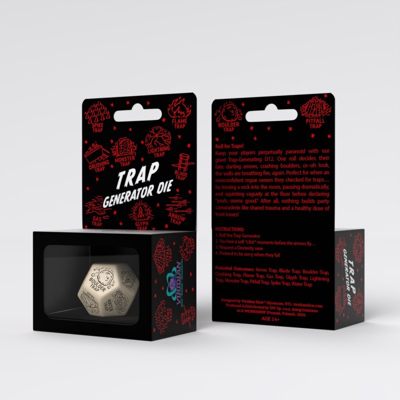 Trap Generator Die: Beige&Black (Preorder)