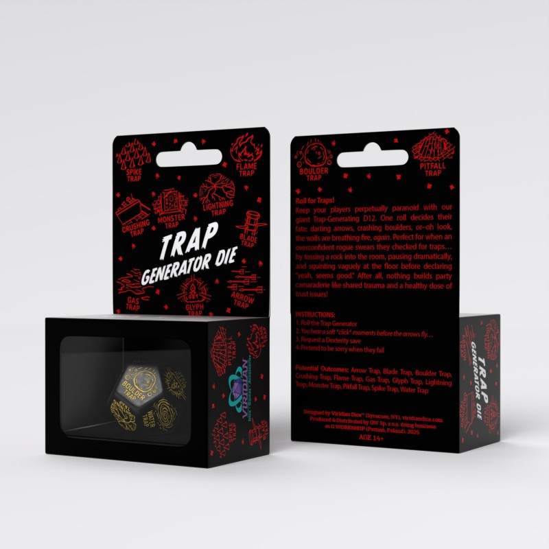 Trap Generator Die: Black&Yellow (Preorder)