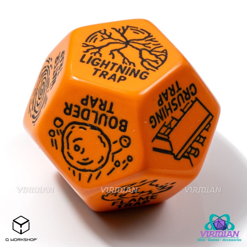 Trap Generator Die: Orange&Black (Preorder)