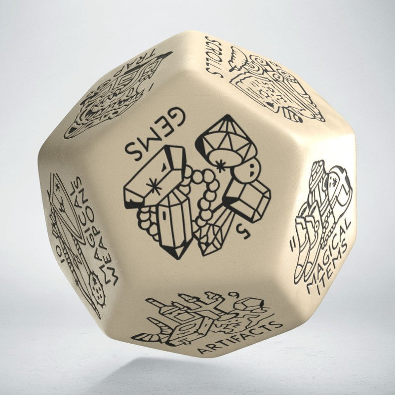 Treasure Generator Die: Beige&Black (Preorder)