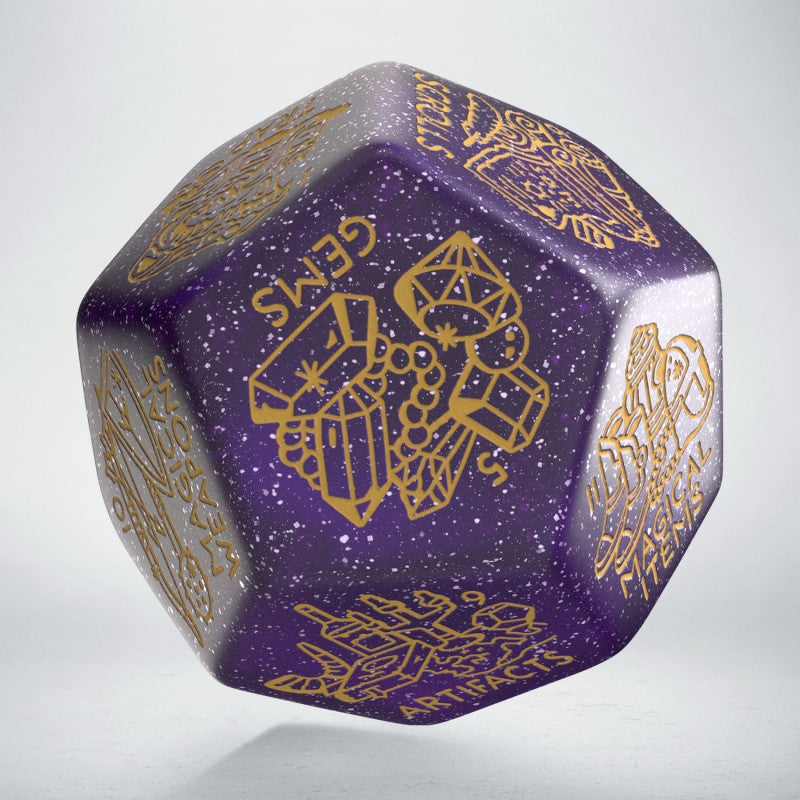 Treasure Generator Die: Shimmering Purple&Gold (Preorder)