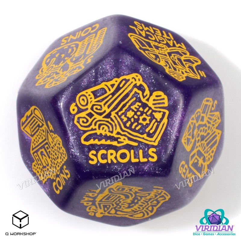Treasure Generator Die: Shimmering Purple&Gold (Preorder)