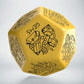 Treasure Generator Die: Yellow&Black (Preorder)