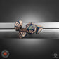 Tribal Dice Set: Blue-green & Beige (Preorder)