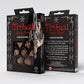 Tribal Dice Set: Shimmering red & Beige (Preorder)