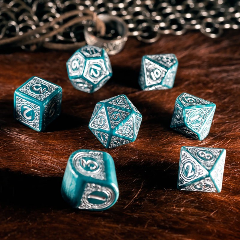 Viking Modern Dice Set: Mjolnir (Preorder)