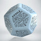 Weather Generator Die: Blue&Black (Preorder)