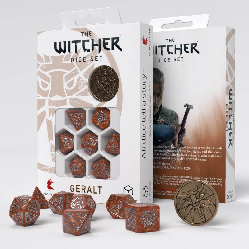 The Witcher Dice Set. Geralt - The Monster Slayer (Preorder)