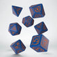 Wizard Dark-blue & orange Dice Set (Preorder)