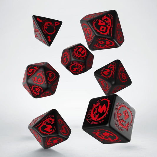 Dragons Dice Set: Onyx (Preorder)