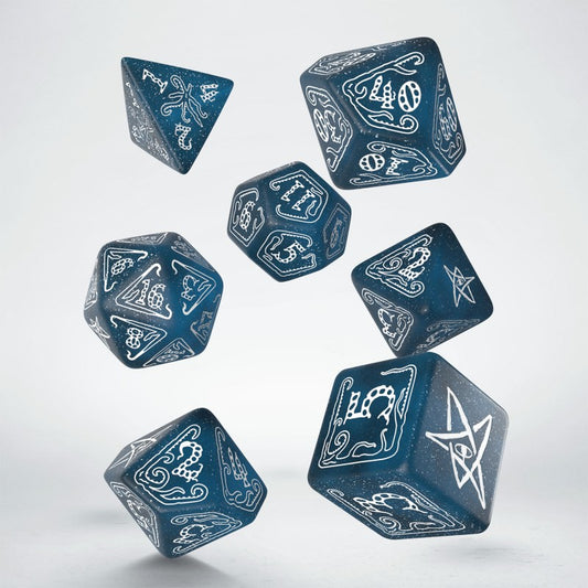 Call of Cthulhu Dice Set - Abyssal & white