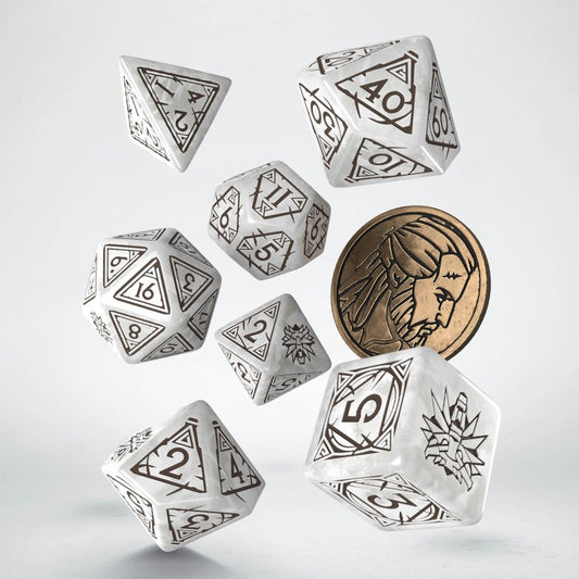 The Witcher Dice Set - Geralt. The White Wolf